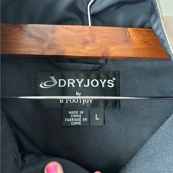 Footjoy short sleeve men's Golf wind barker color cream size‎ L - Picture 4 of 5